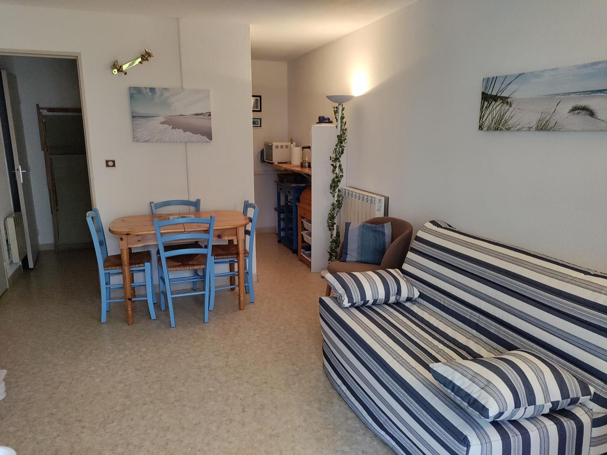 Appartement 2 pièces pour 4 personnes avec vue mer Saint-Hilaire-de-Riez Extérieur photo